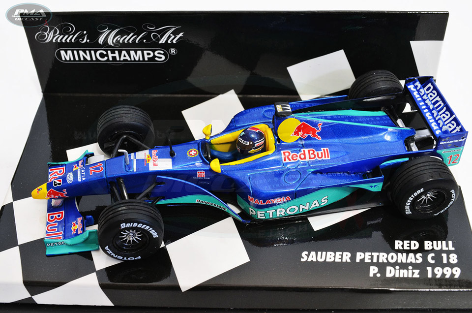 PEDRO PAULO DINIZ 1999 SAUBER C18 1:43